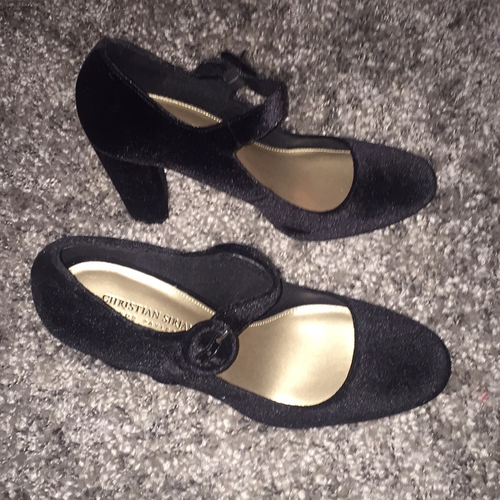 Christian Siriano-Payless Velvet Mary Jane Pumps